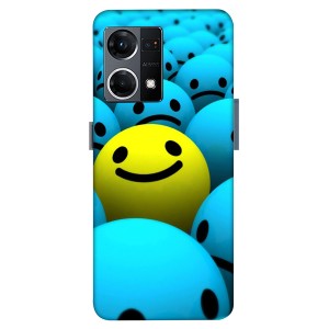 Blue And Yellow Milli Balls Oppo f21 pro 4g-109