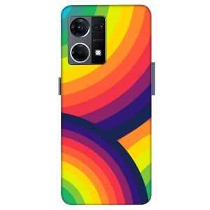 Curved Ranbow Theme Oppo f21 pro 4g-266
