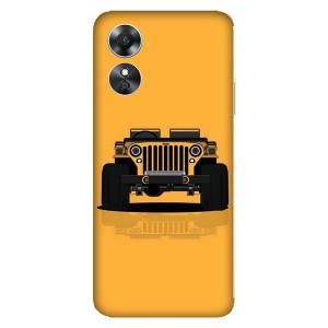 yellow black jeep Oppo A17-326